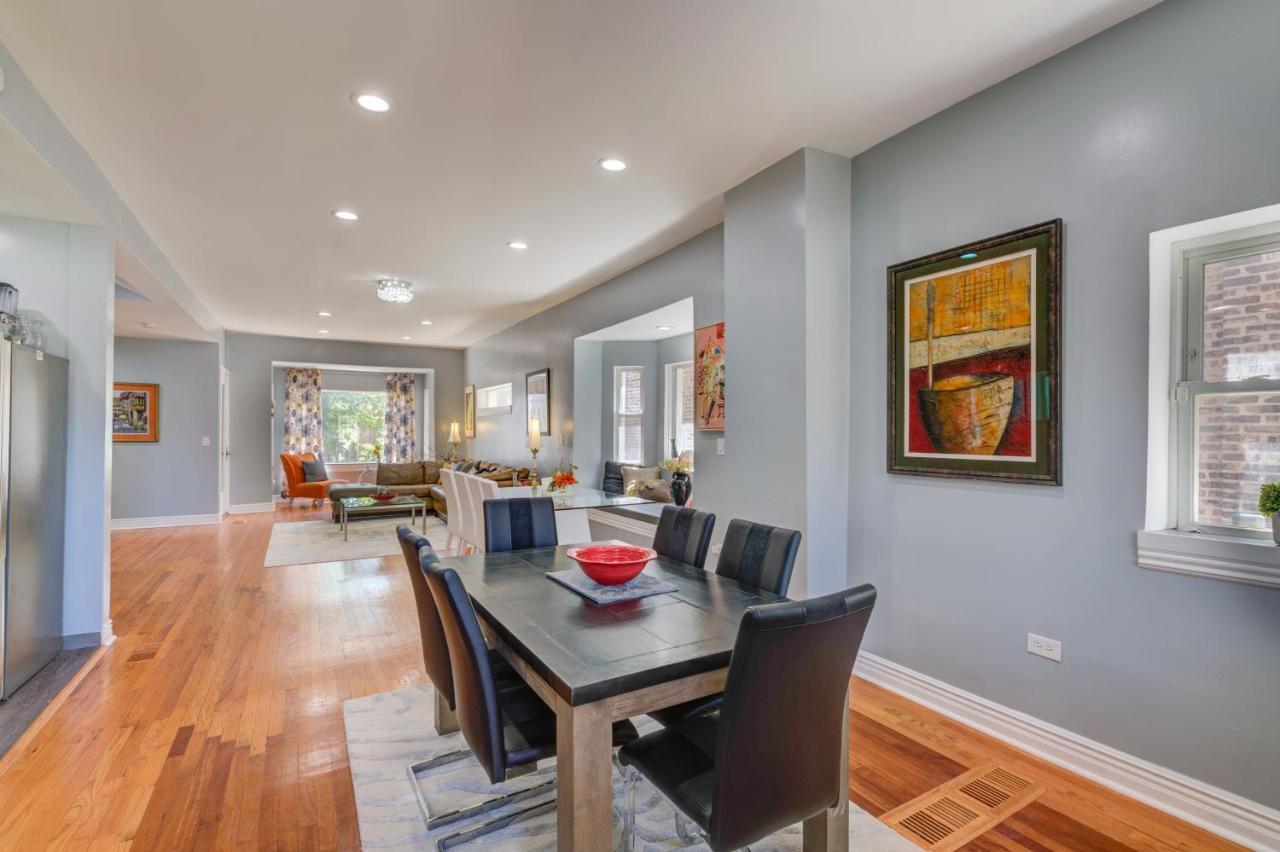 Spacious 5-Br House Near Transit W Parking Chicago Extérieur photo