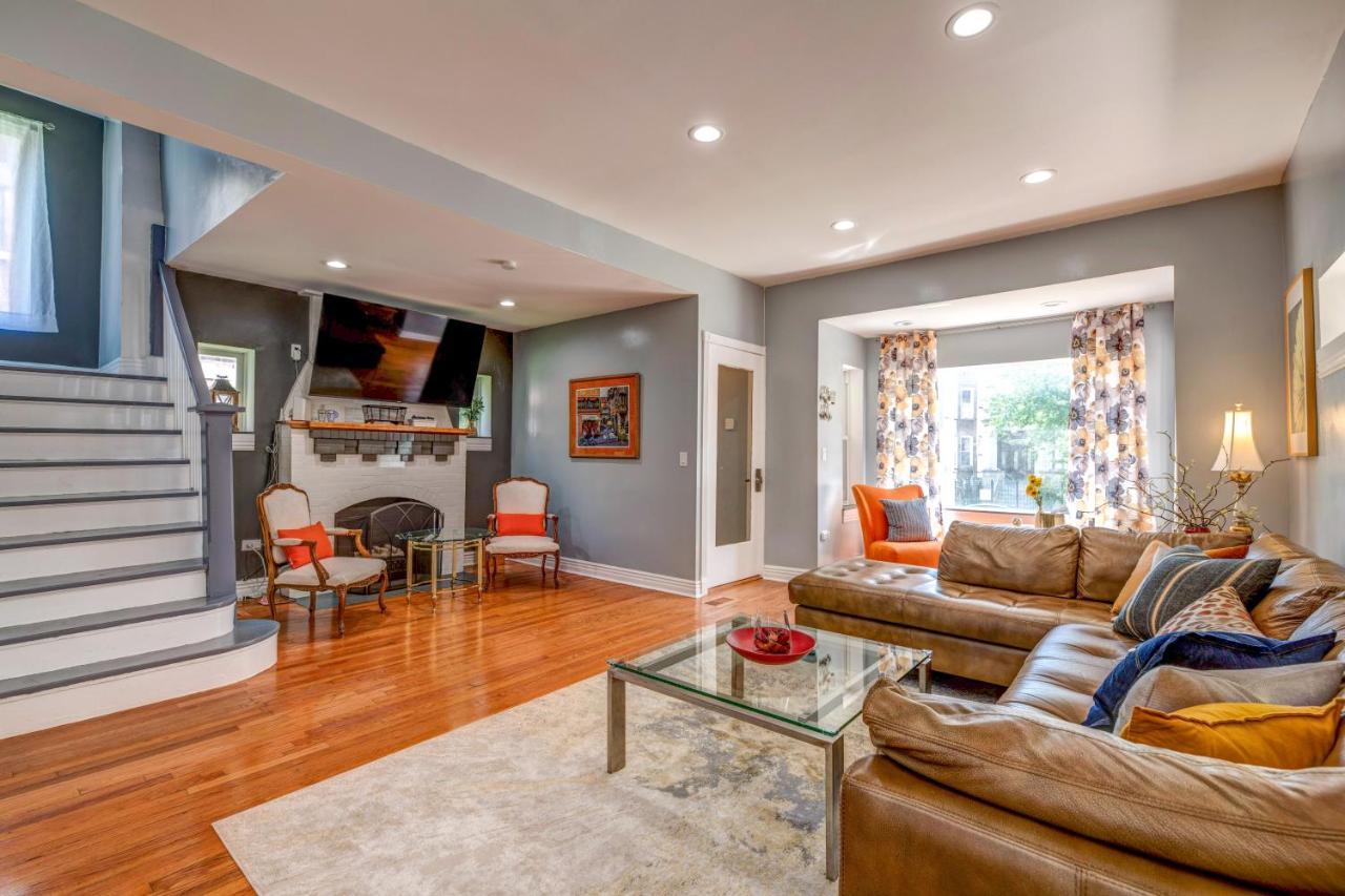 Spacious 5-Br House Near Transit W Parking Chicago Extérieur photo