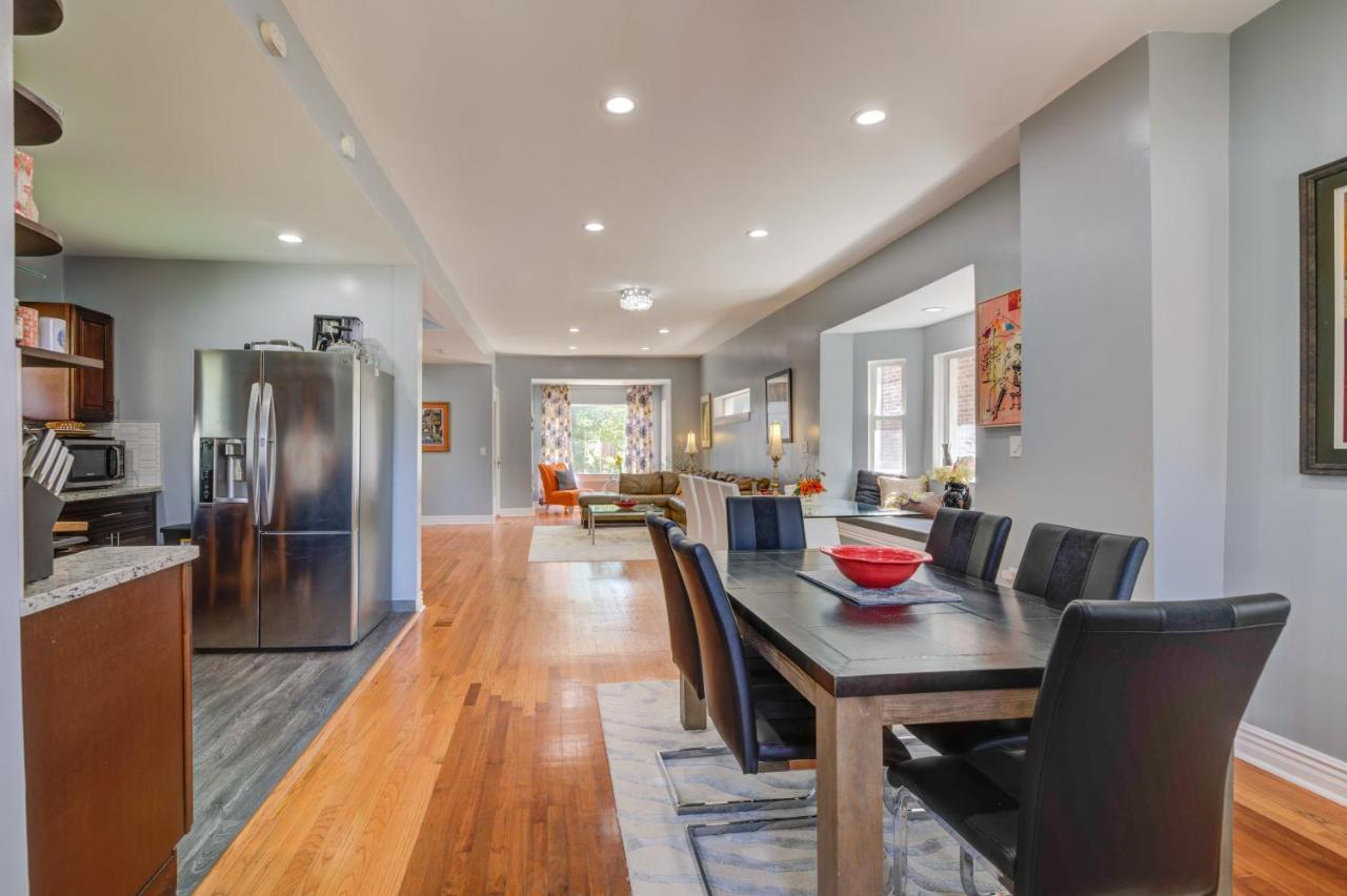 Spacious 5-Br House Near Transit W Parking Chicago Extérieur photo